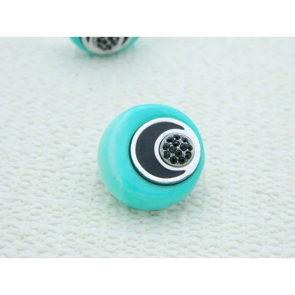 GIVENCHY Paris New York Blue Thermoset Black - Picture 2 of 5